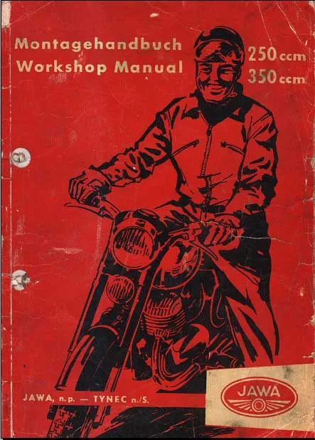 Jawa Workshop Manual 250 Model 353 And 350 Model 354