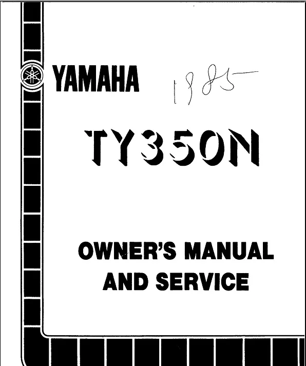 Classic Yamaha Ty350n 1985